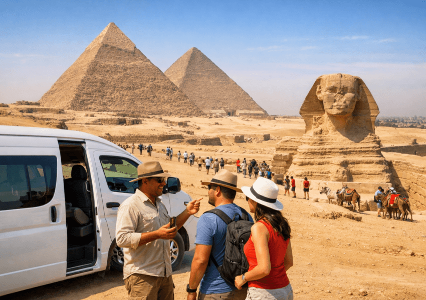 Cairo Day Trip from Hurghada by Minivan