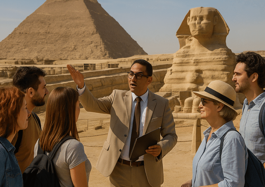 Timeless Treasures: A Premium Day Trip to Cairo from Hurghada by Flight with Exclusive Access to the Grand Egyptian Museum, the Pyramids, and the Sphinx