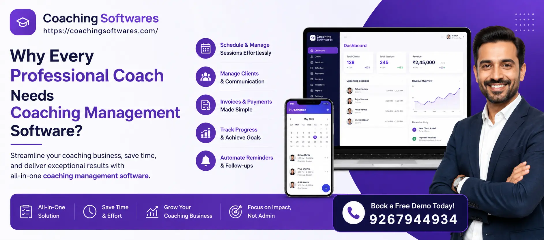 Why Every Professional Coach Needs Coaching Management Software