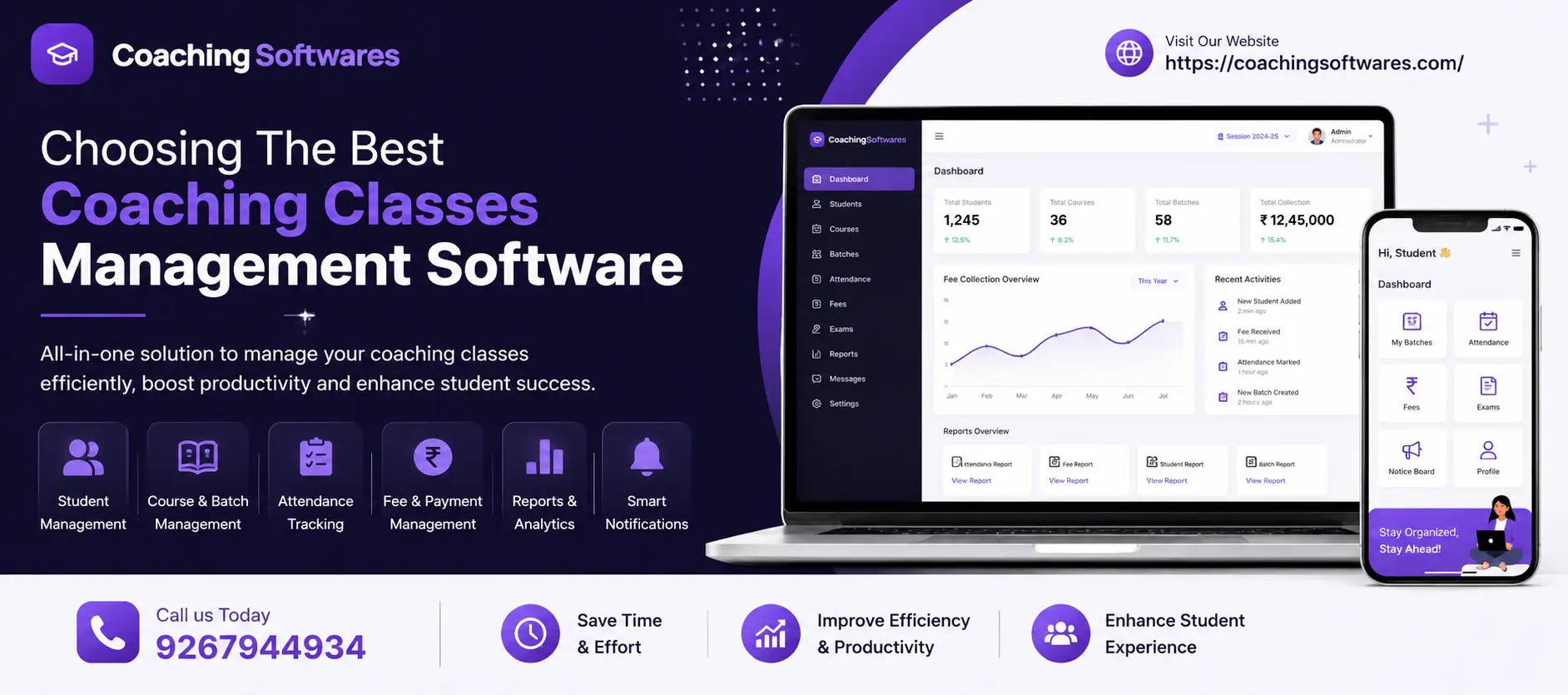 Choosing The Best Coaching Classes Management Software