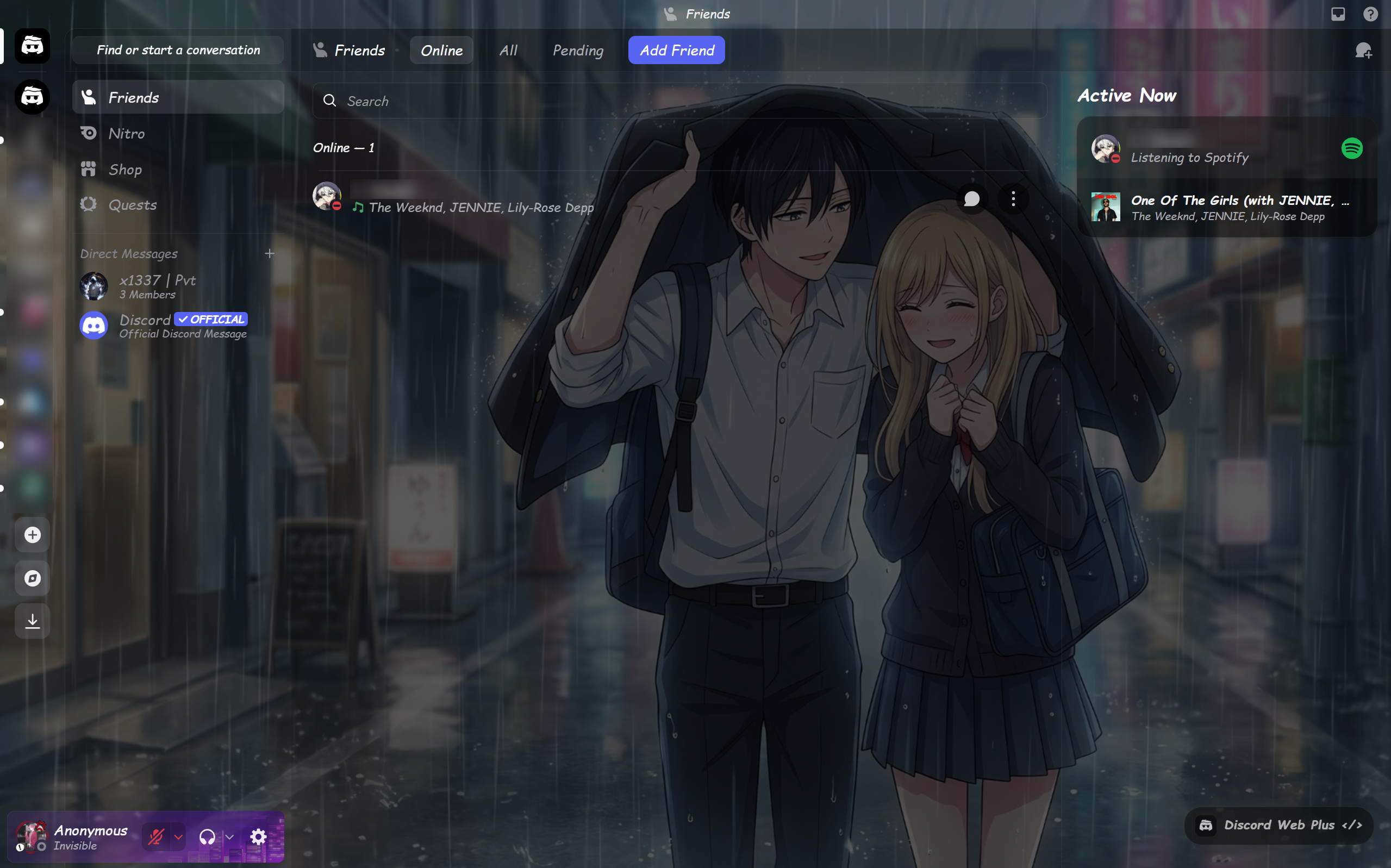 Custom Background Theme