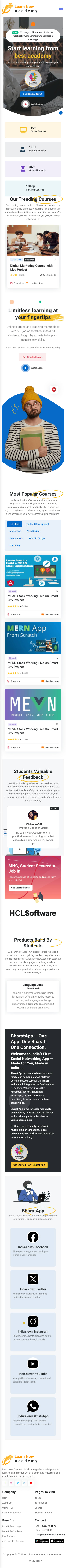 Learn Now Academy mobile