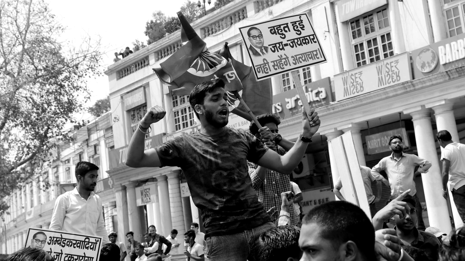 Dalit rights protest in New Delhi