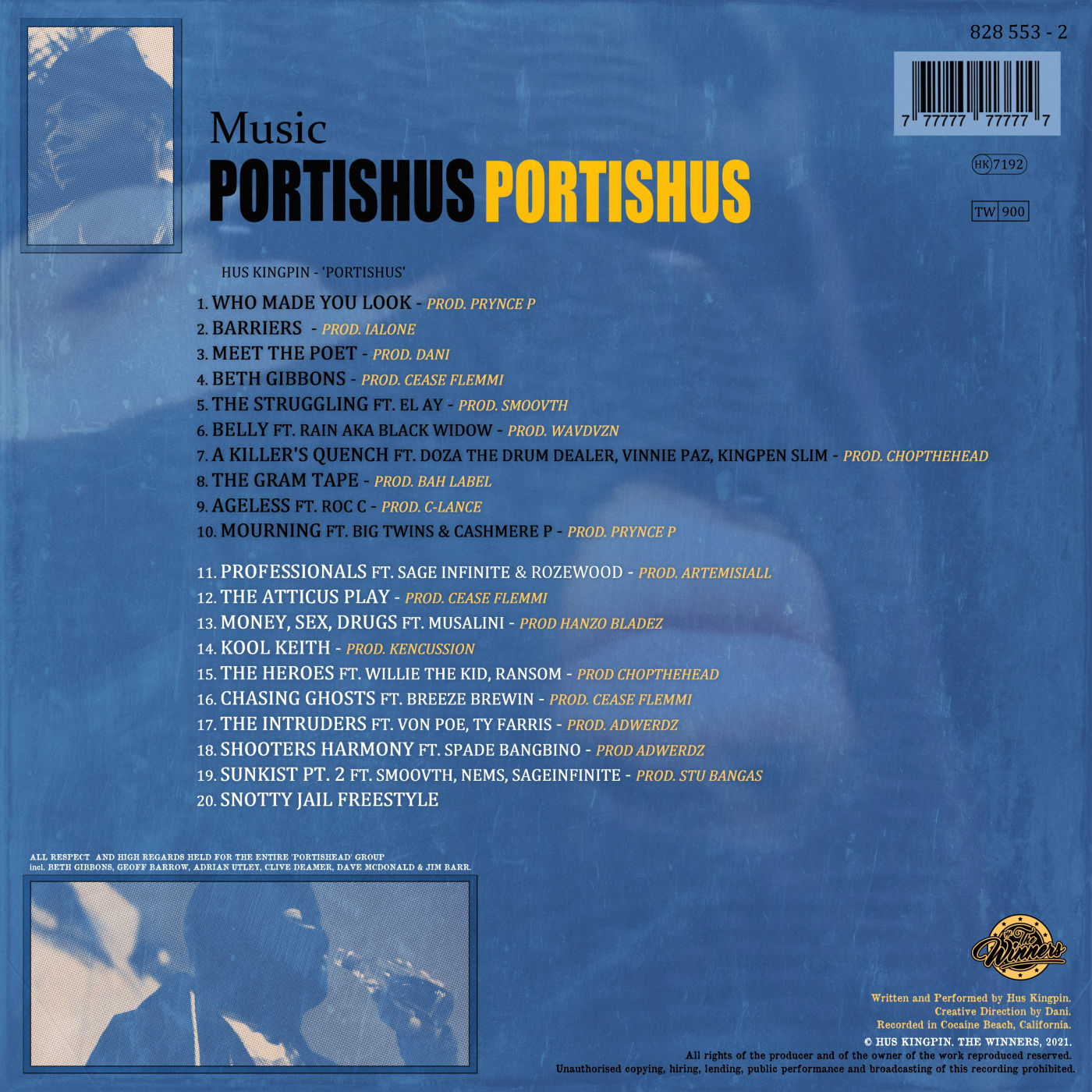 Portishus — Back