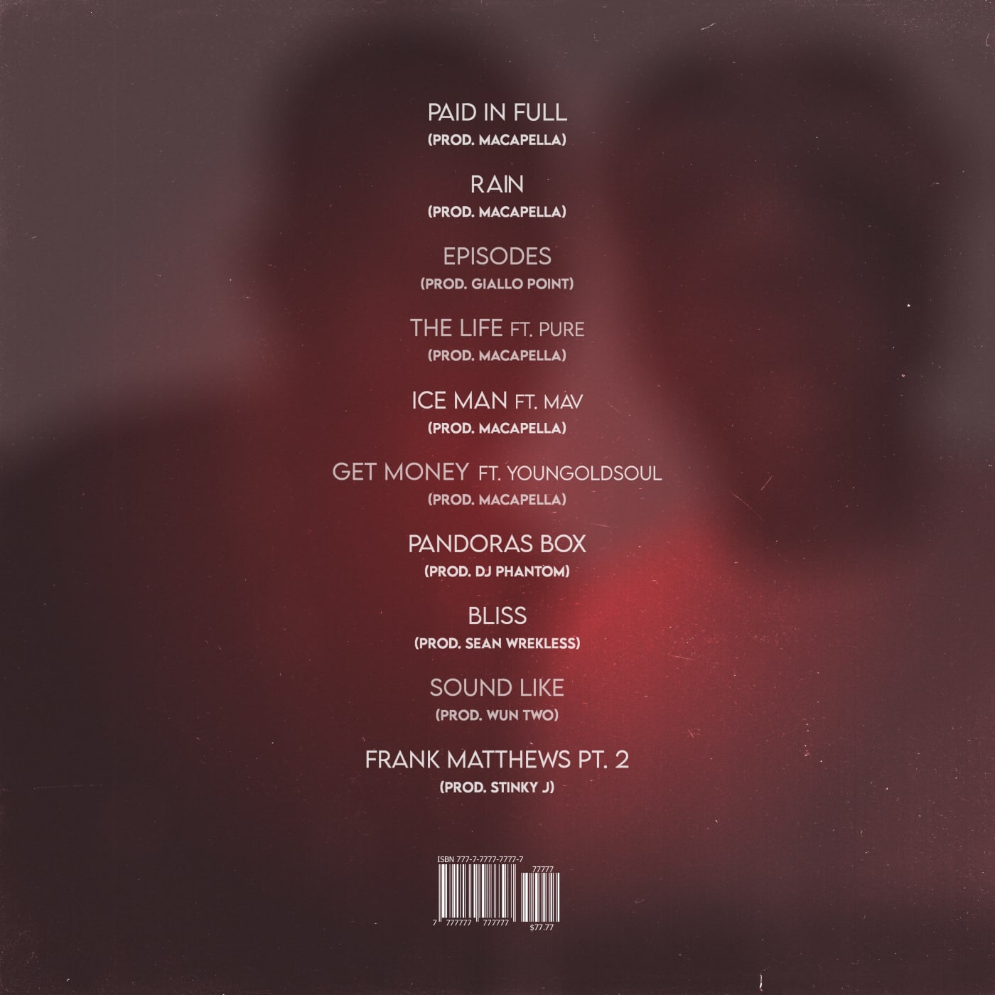 Paid In Full — Back