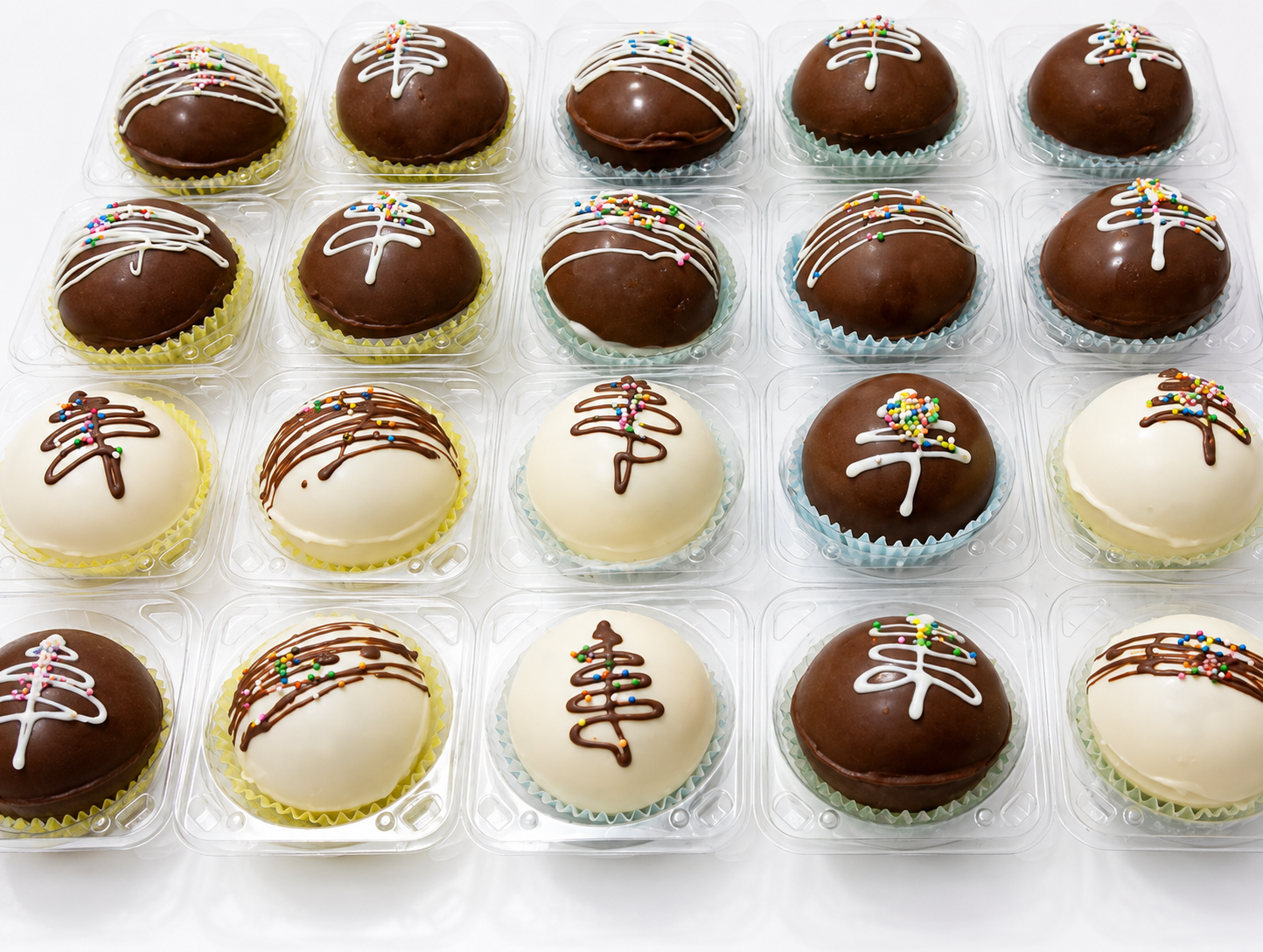 Bombas de chocolate individual