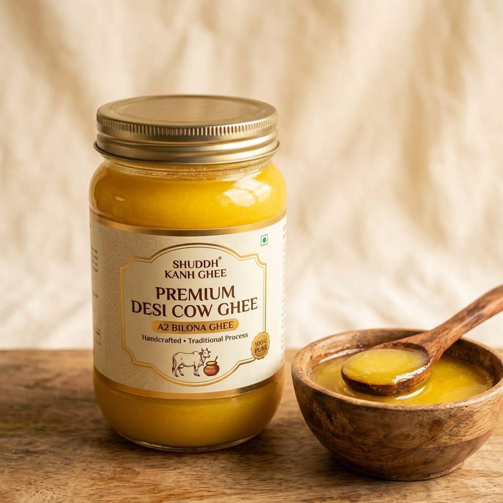 Organic Cow Ghee (A2) slide 1