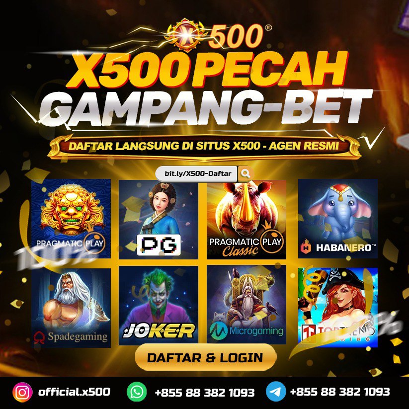 SLOT GACOR X500 >> Rekomendasi Daftar Situs Judi Online Terbaru 2024