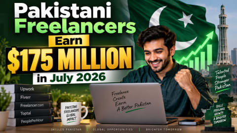 Pakistani Freelancers Earn $175 Million in July 2026