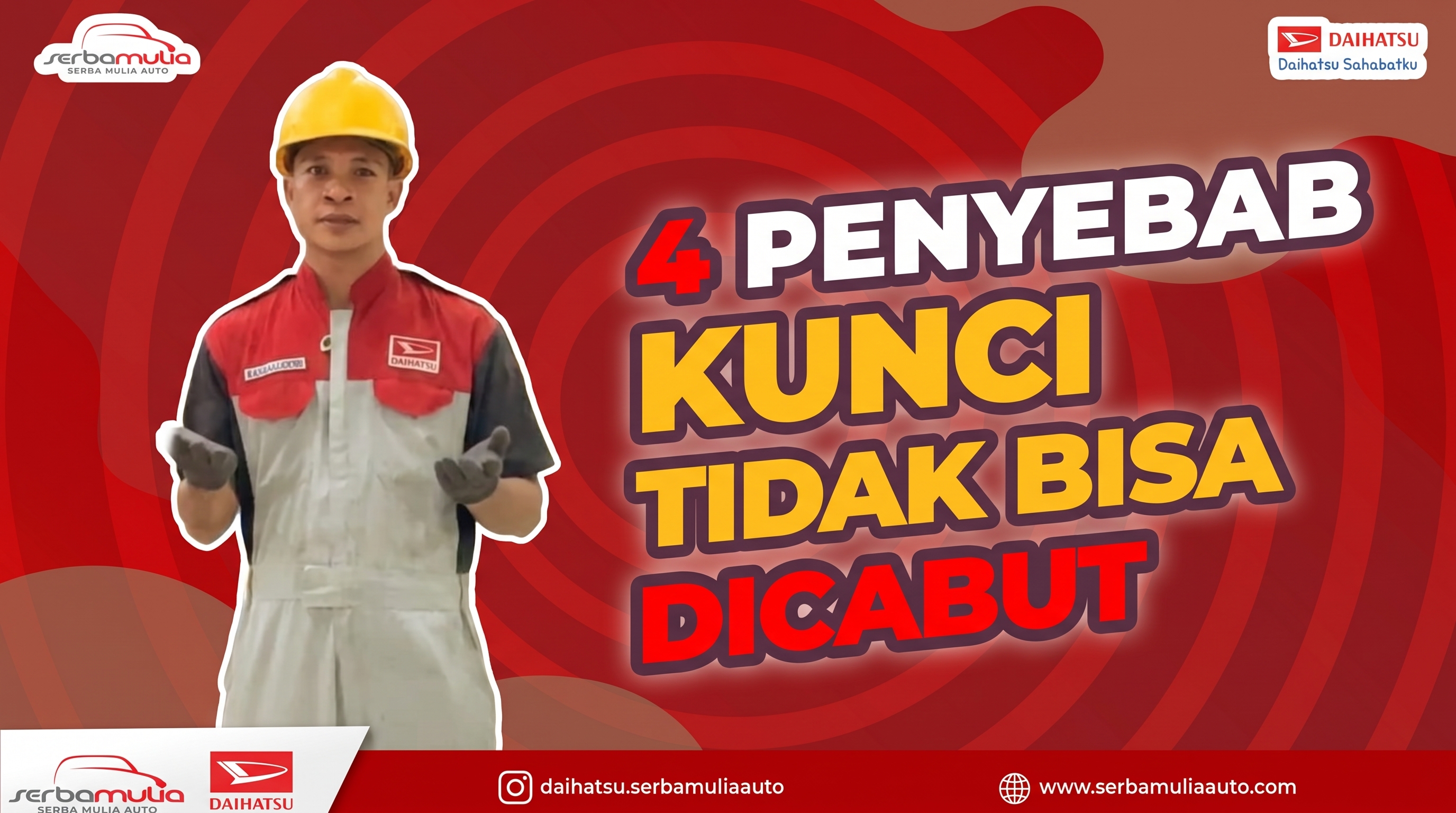 4 Faktor Penyebab Kunci Mobil Tidak Bisa Dicabut