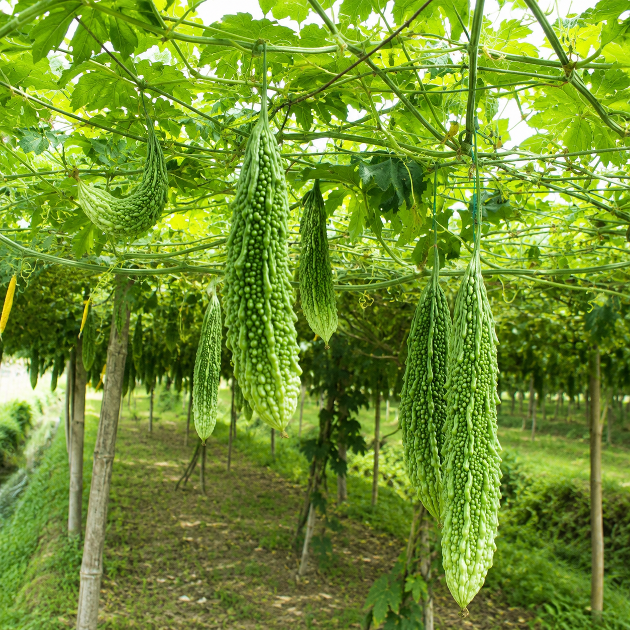 সবুজ লম্বা করলার বীজ
