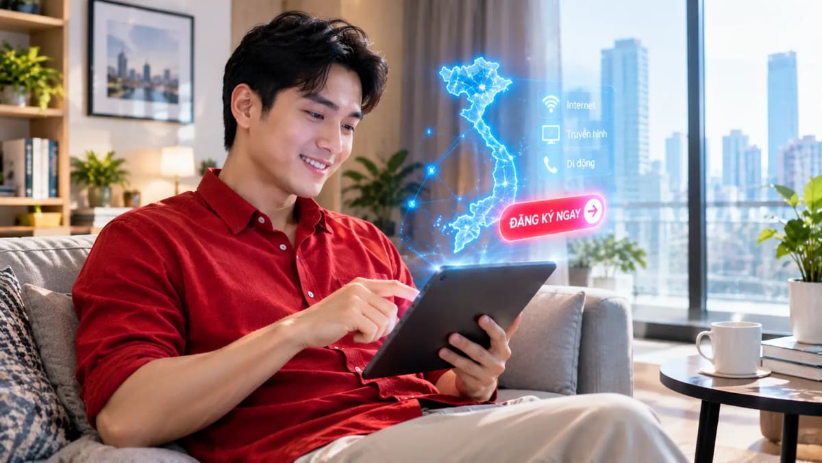 Đăng ký lắp mạng Viettel online bằng điện thoại tại nhà