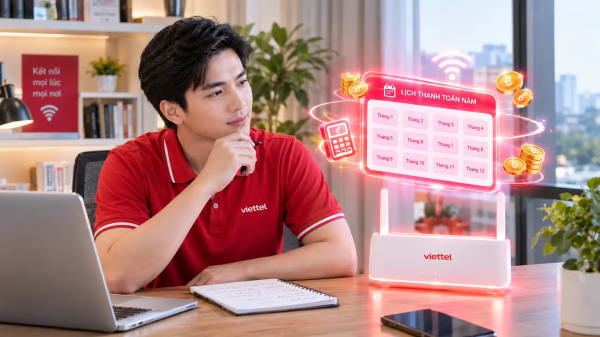 Bảng tính chi phí lắp mạng Viettel trong 1 năm