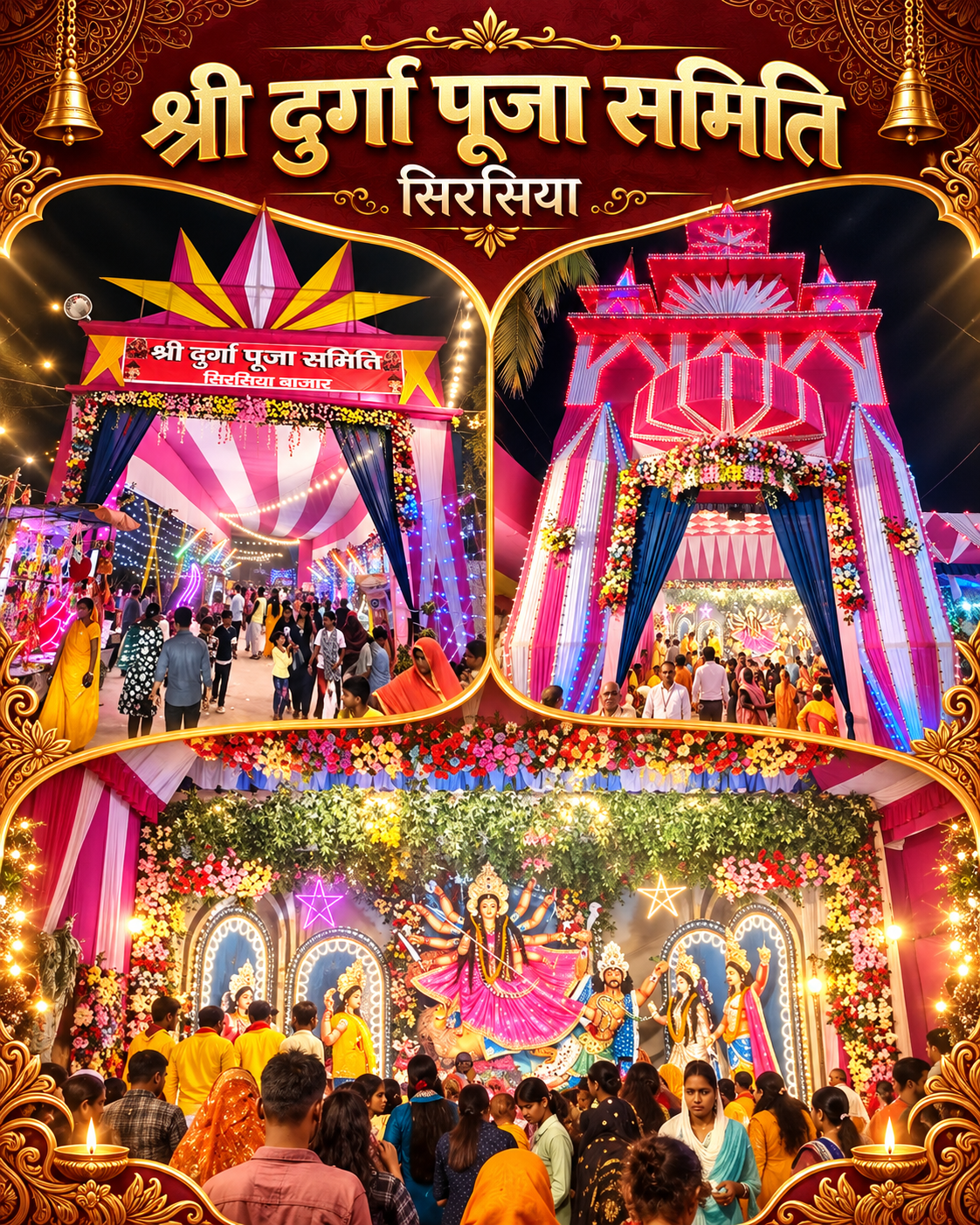 श्री दुर्गा पूजा समिति, सिरसिया ✨🚩 - Sansthit Update