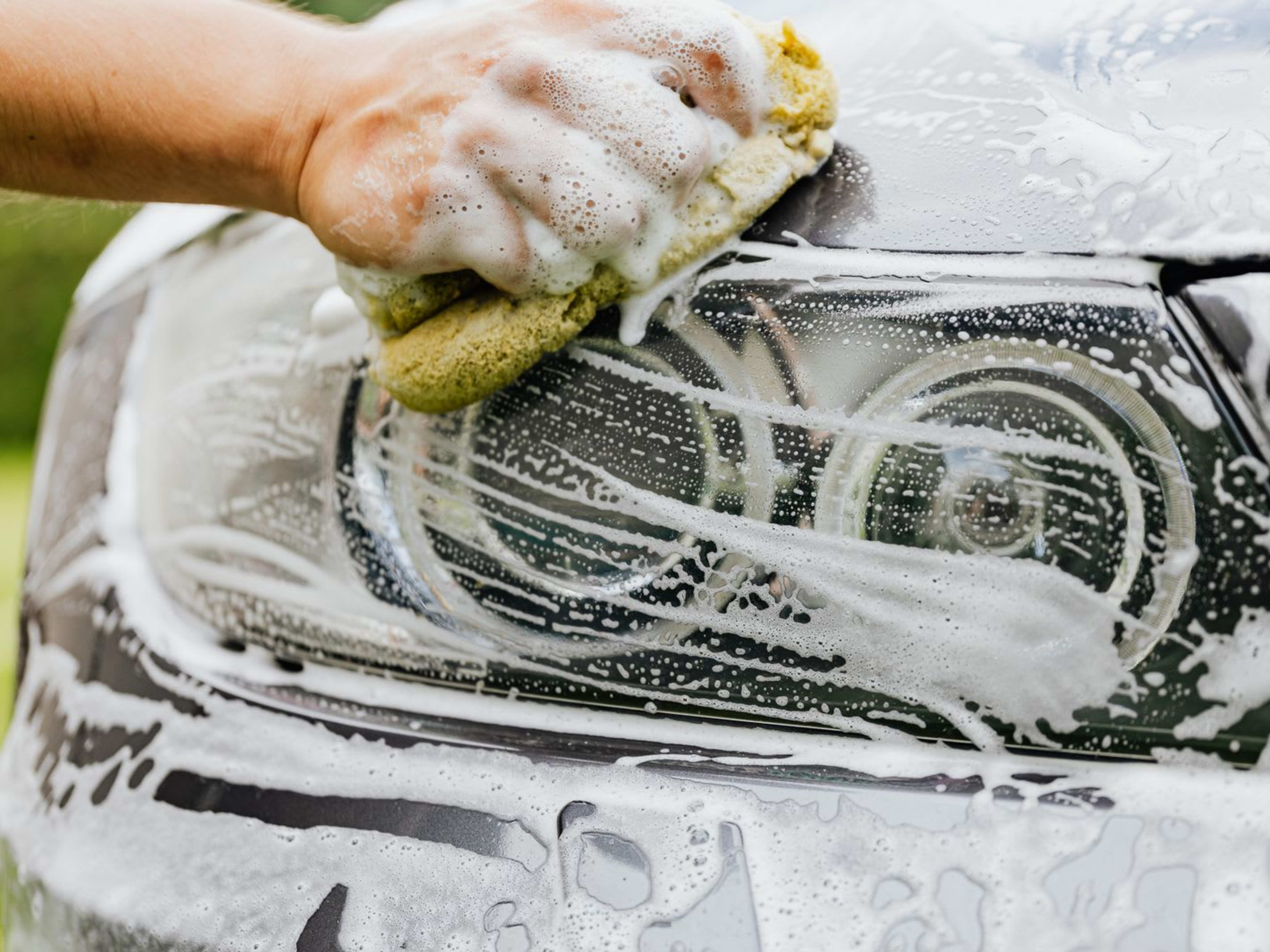Photograph illustrating Headlight Restoration