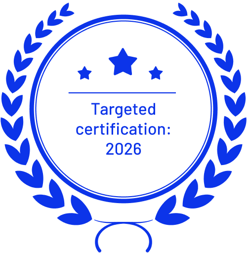 ISO 9001 certification badge