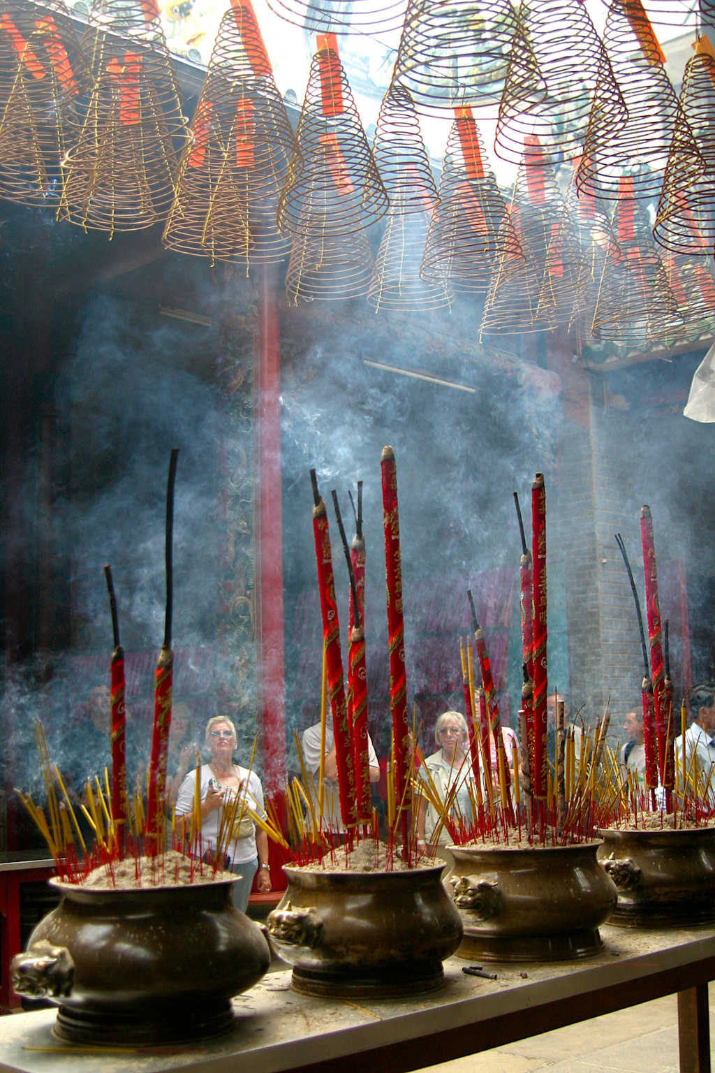 Incense at a local market in Vietnam