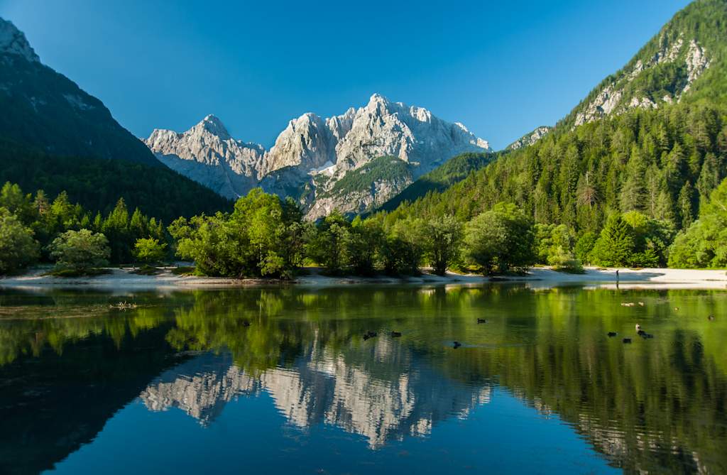 Beautiful nature in Slovenia, Europe.