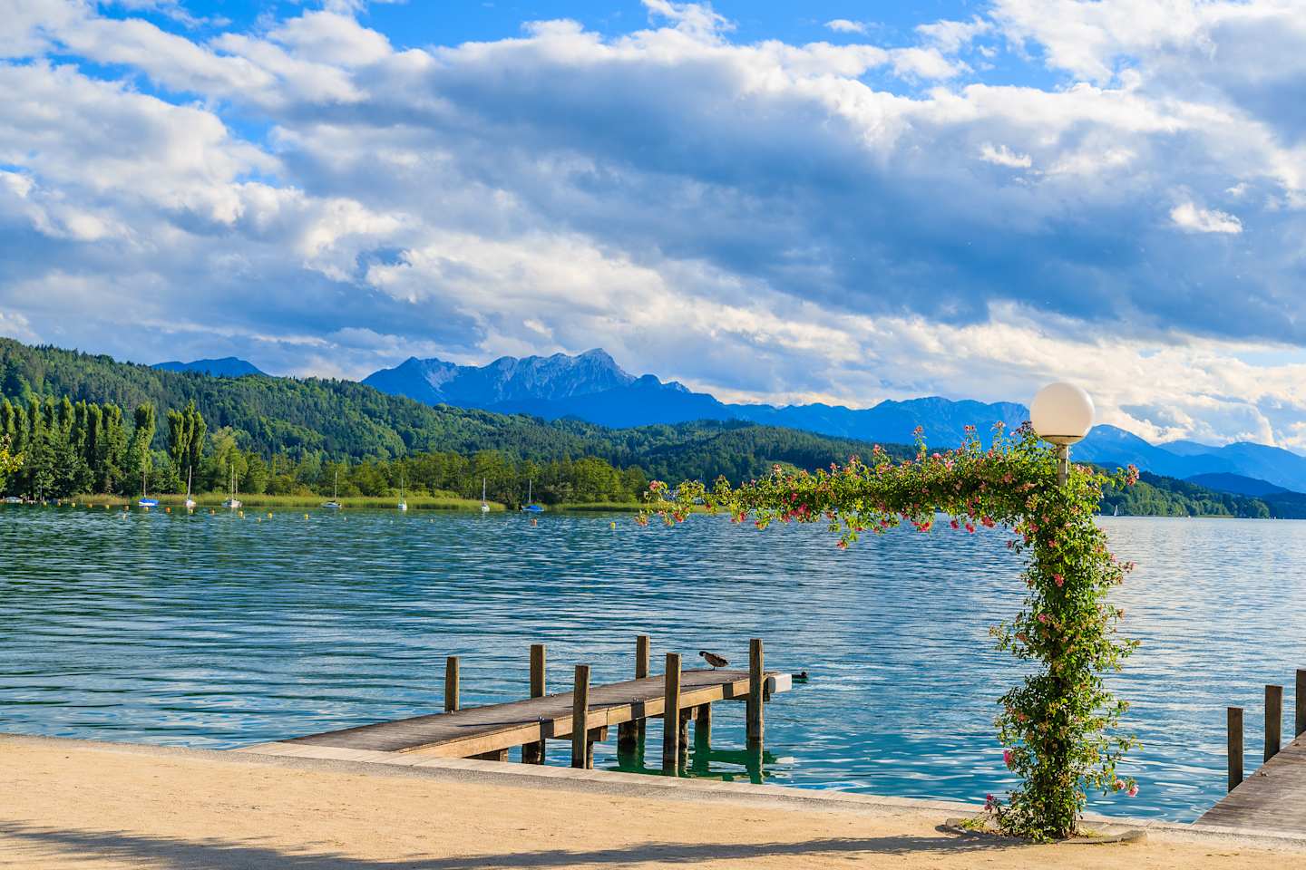 Most popular lake in Austria for summer holidays