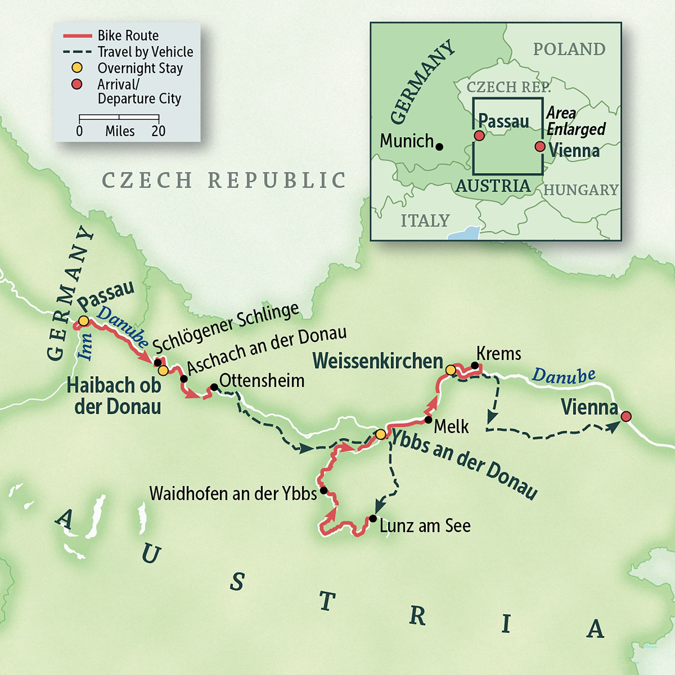 Danube Bike Tour Germany Austria River Cycling Vacation VBT