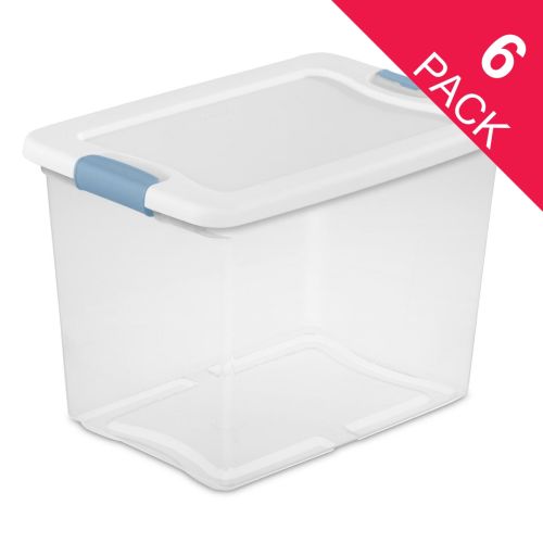 Caja organizadora multiusos Sterilite con broches 24 litros