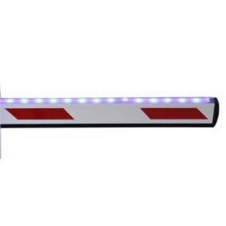 Accesorio para Barrera Vehicular, Brazo led de 4.5 metros para barrera con indicadores LED´S WEJOIN
