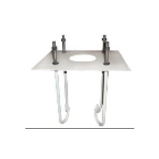 Base para instalación en colado de concreto de barreras vehicularess ECORP