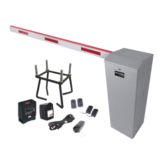 Kit de Control de Acceso Automatizado para Edificios AccessPRO con brazo de 3 Metros de LED abre en 1.5 segundos