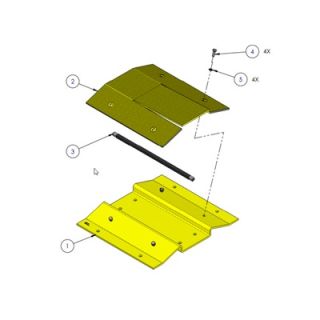 Picos, Adaptador de picos para barrera, puede agregar hasta 4 secciones de 90 cm de picos poncha llantas DKS Dorking