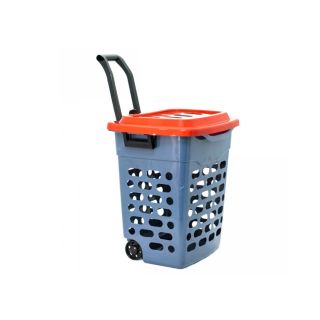Carro Cesta C/Ruedas. Y Canasta C/Tapa