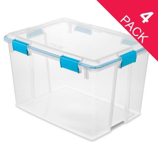 Caja organizadora con tapa hermética 76 Litros
