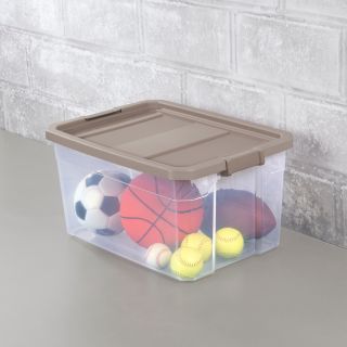 Caja de almacenaje apilable 72 litros

