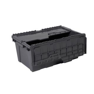 Cajas de Plastico con bisagras, 30 kilogramos apilable 50-21  