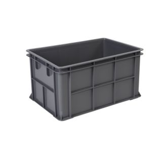 Caja Quebec de plástico industrial, 15 kilogramos