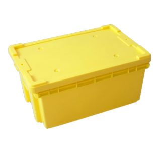 Caja de plástico Toronto 35 kilogramos, caja cerrada con tapa