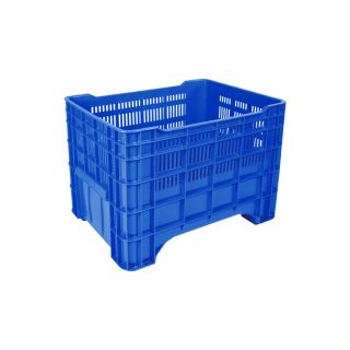 Contenedor Milano industrial calado, sin tapa, 200 kilogramos