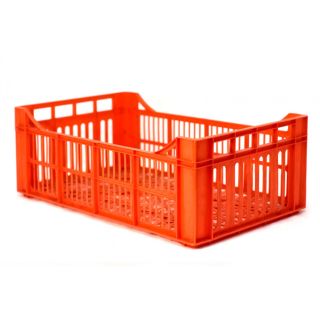 Caja de tipo agrícola, multi usos de plástico con capacidad de 10 kilogramos  