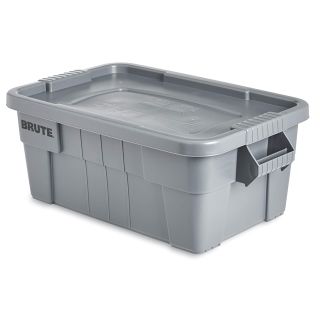 Rubbermaid Caja de almacenamiento con tapa 53 litros