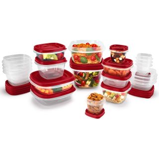 Contenedores de almacenamiento de alimentos con tapas ventiladas Rubbermaid