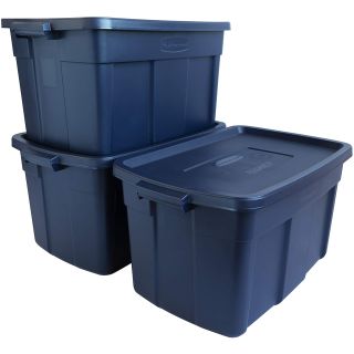 KIT de contenedores de almacenamiento 117 litros - Rubbermaid