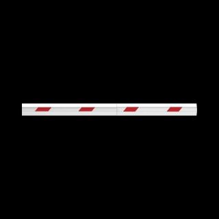 Brazo ZKTeco de Aluminio para barreras PB4060 sin iluminación