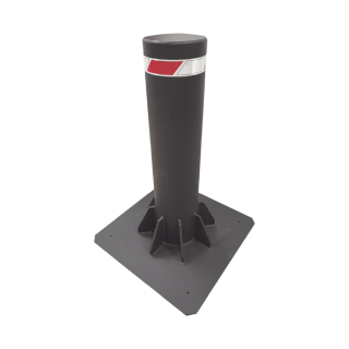 Bolardo fijo AccessPro de alta seguridad 220mm diámetro