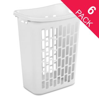 Cesta abierta rectangular de lavanderia