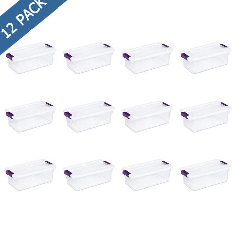 CAJA ALMACENAJE CLEAR VIEW BAJO CAMA STERILITE