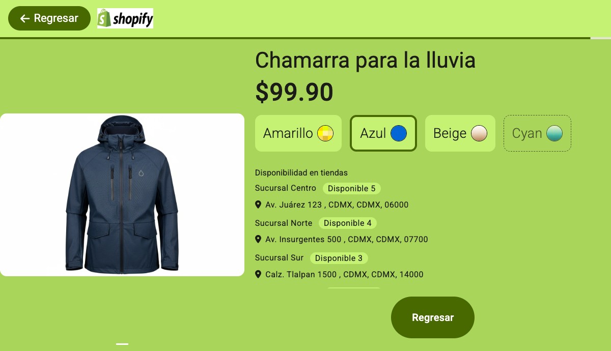Dispositivo Verificador de Precios funcionando en tienda