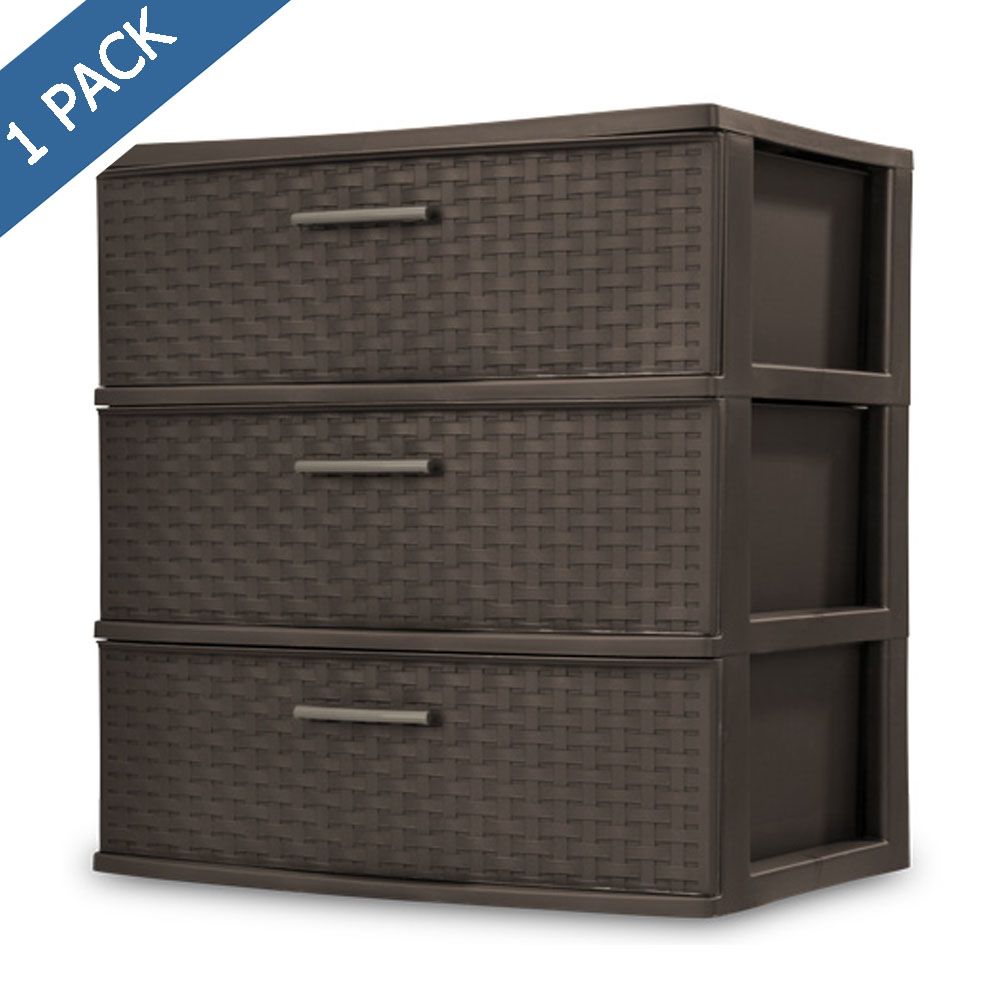 Amazon Cajonera Tejida Armarios Para Ropa Cómoda MU:4LIFE Estilo