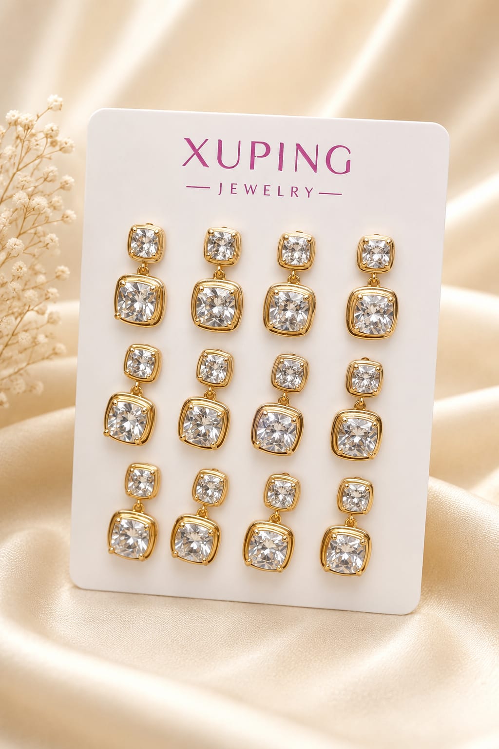 Double Drop Cushion Crystal