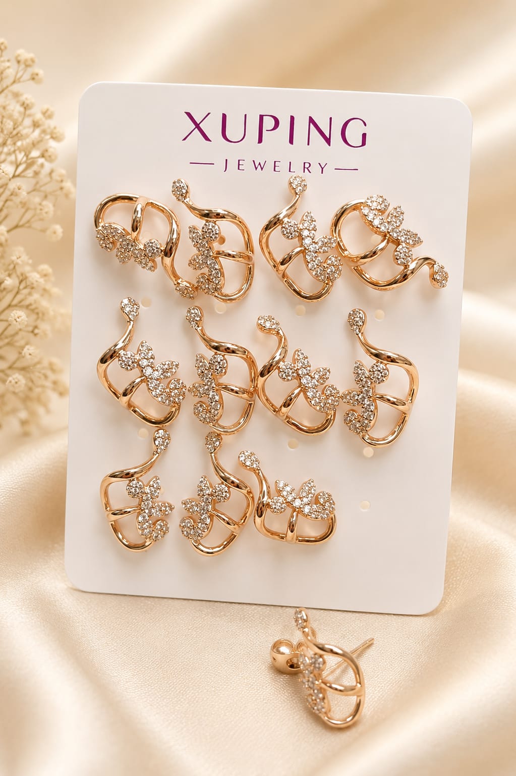 Ornate Floral Hoop