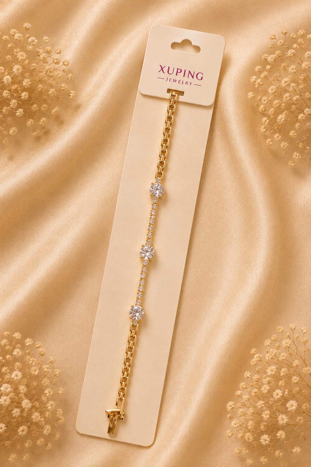 Prong Crystal Tennis Bracelet
