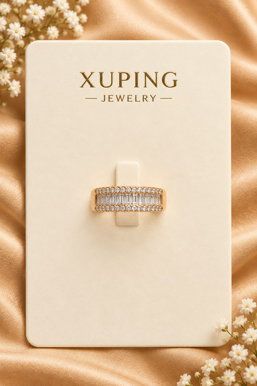Baguette Eternity Band Ring